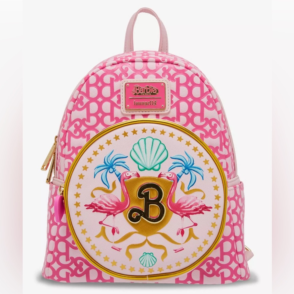 Loungefly Barbie The Movie Allover Print Mini Backpack BoxLunch exclusive NEW